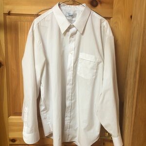 Vintage Men's White Dress Shirt Kent by Arrow line